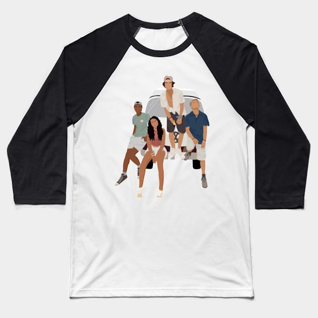 Pouge Squad Baseball T-Shirt by Biscuit25